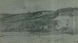 Landschaft. by Jean-Francois Millet