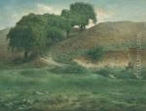 Path Through The Chestnut Trees, Cusset by Jean-Francois Millet