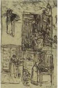 Etude, Pour La Bouillie, Pour La Lessive by Jean-Francois Millet