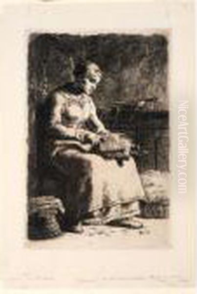 La Cardeuse (d.15; M.15) - view 1