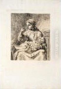La Bouillie (d.17; M.17) by Jean-Francois Millet