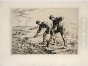 Les Becheurs (d.13; M.13) by Jean-Francois Millet