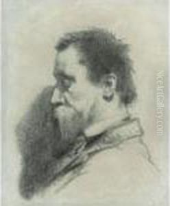 Portrait Of A Man, Said To Be Leopold Desbrosses Portrait Of A Man, Said To Be Leopold Desbrosses