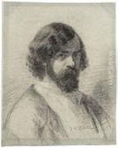 Portrait De Narcisse Virgile Diaz De La Pena, En Buste Portrait De Narcisse Virgile Diaz De La Pena, En Buste