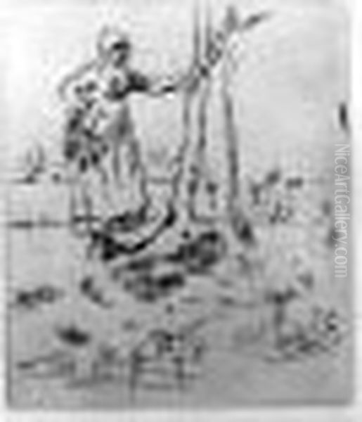 La Gardeuse D'oies (d. 16) - view 1