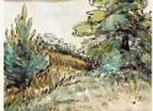 Paysage by Jean-Francois Millet