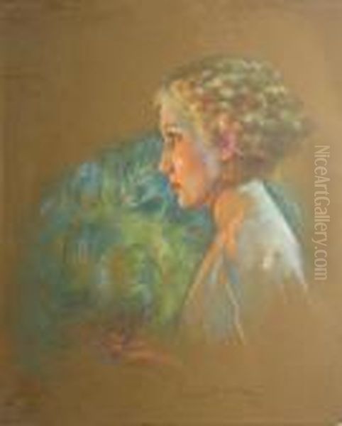 Blonde A L'eventail - view 1