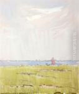 Grassy Shore by David Brown Milne