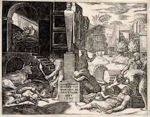 The Plague ('The Morbetto') by Raphael