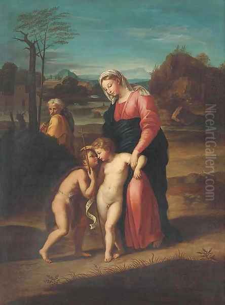 The Holy Family in a landscape - view 1