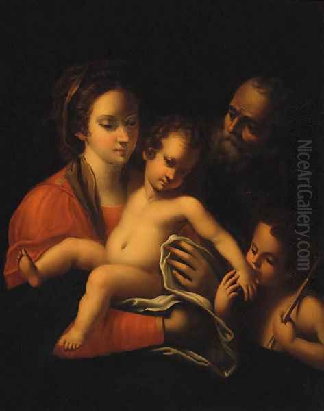 The Holy Family with the Infant Saint John the Baptist 2 - view 1