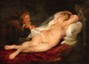 Angelica and the Hermit 1630s