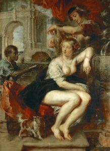 Bathsheba at the Fountain c. 1635