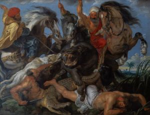 Hippopotamus and Crocodile Hunt 1615-16