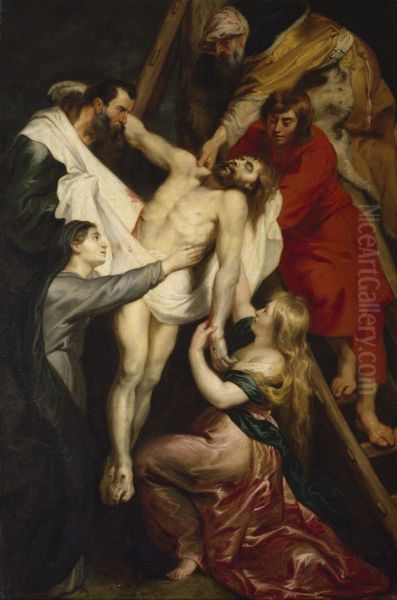 Descent From The Cross by (studio of) Rubens, Peter Paul
