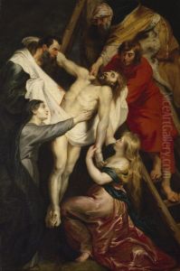 Descent From The Cross by (studio of) Rubens, Peter Paul