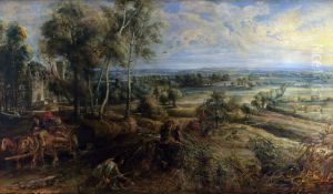 An Autumn Landscape with a View of Het Steen c. 1635