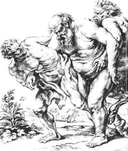 Silenus (or Bacchus) and Satyrs c. 1616