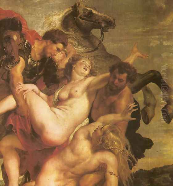 The Leucippo's daugthers Kidnapping - view 1