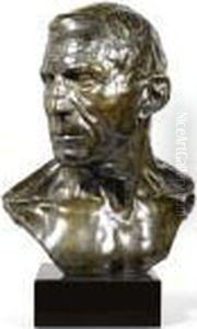 Bust Of A Man by Georges Minne