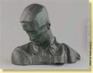 Buste De Jacques Francquaert by Georges Minne