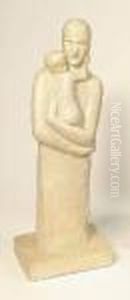 Moeder En Kind by Georges Minne