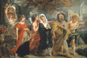 After The Flight of Lot, Rubens