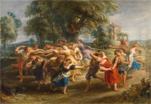 Dance of Italian Villagers c. 1636