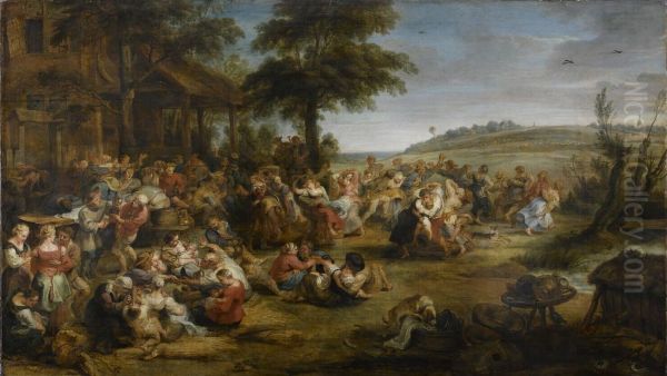 The Village Fete (Flemish Kermis) 1635-38 - view 1