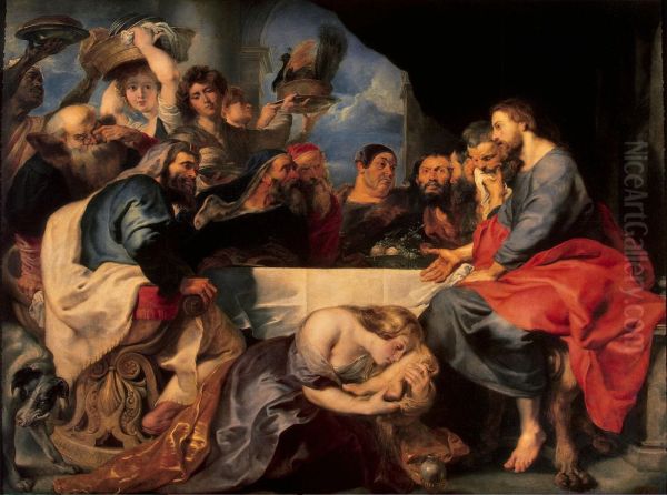 Christ at Simon the Pharisee 1618-20 - view 1