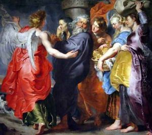 The Departure of Lot and his Family from Sodom