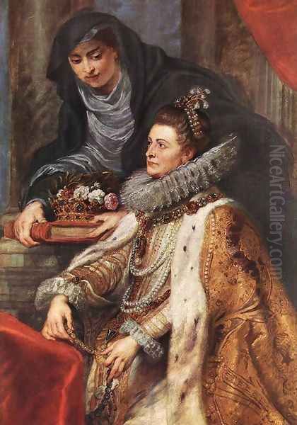 Altarpiece of St Ildefonso (right panel) after 1639 by (studio of) Rubens, Peter Paul