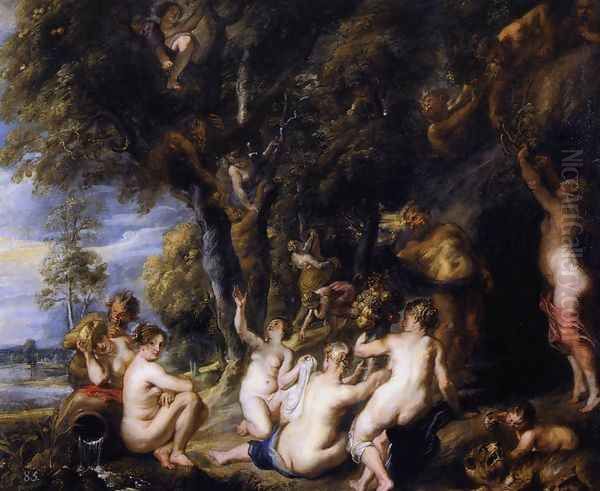 Nymphs and Satyrs 1637-40 - view 1