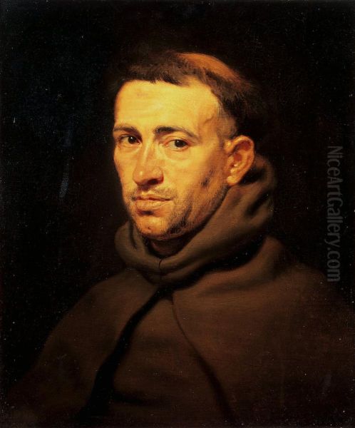 Head of a Franciscan Friar - view 1