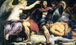 The Triumph of Victory c. 1614 by (studio of) Rubens, Peter Paul