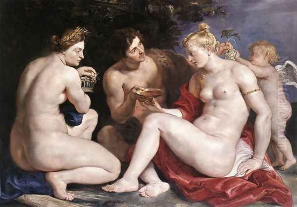 Venus, Cupid, Baccchus and Ceres 1612-13 - view 1