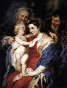 The Holy Family with St Anne c. 1630