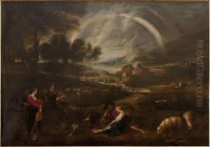Landscape with a Rainbow 1632-35