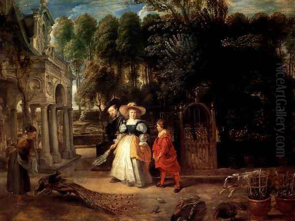 Rubens In His Garden With Helena Fourment - view 1