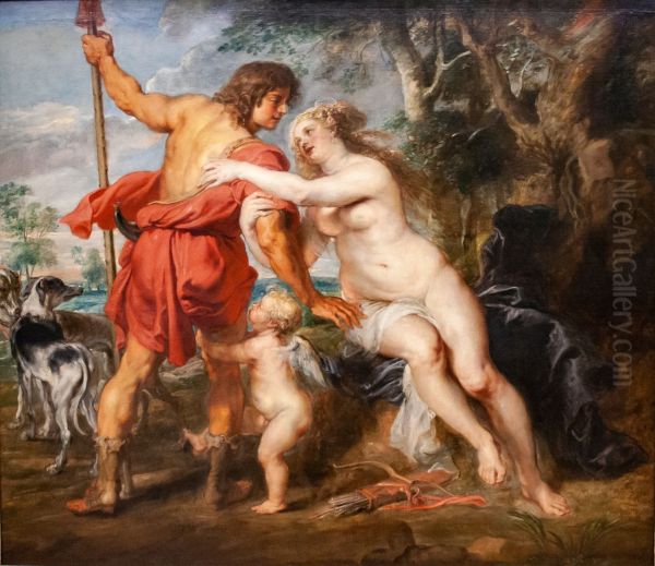 Venus and Adonis c. 1635 - view 1