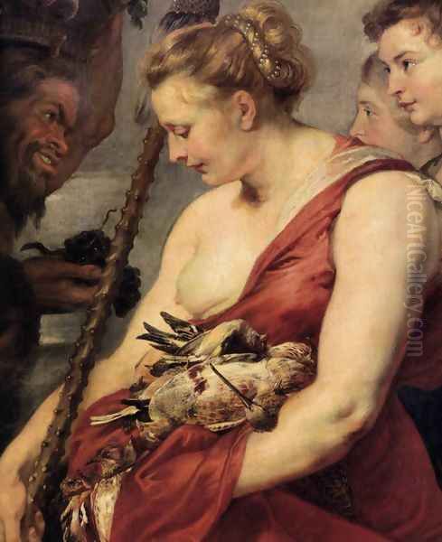 Diana Returning from Hunt (detail) c. 1615 - view 1