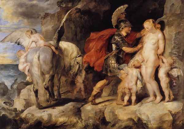 Perseus Freeing Andromeda c. 1622 - view 1