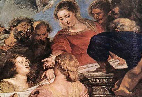 Assumption of the Virgin (detail-2) 1626 - view 1