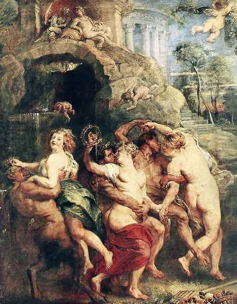 Venus Feast (detail) 1630s - view 1