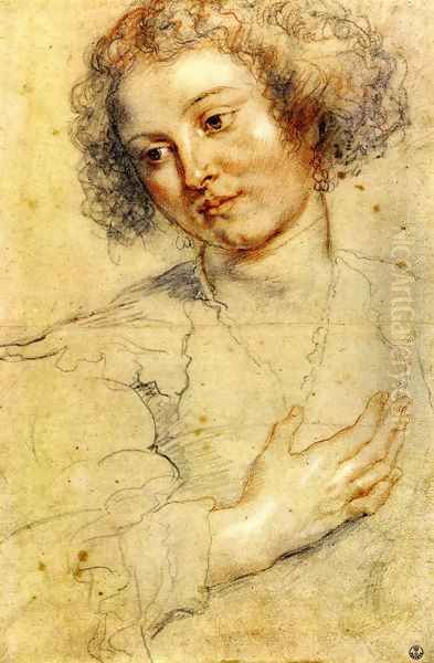 Head And Right Hand Of A Woman - view 1
