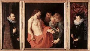 The Incredulity Of St Thomas by (studio of) Rubens, Peter Paul