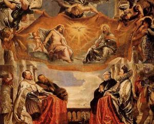 The Trinity Adored By The Duke Of Mantua And His Family