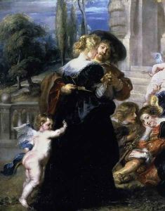 Garden of Love (detail) c. 1633 by (studio of) Rubens, Peter Paul