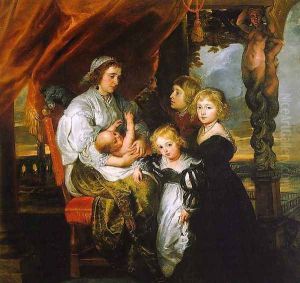 Deborah Kip and her Children 1629-30 by (studio of) Rubens, Peter Paul