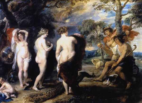 The Judgment of Paris c. 1636 - view 1